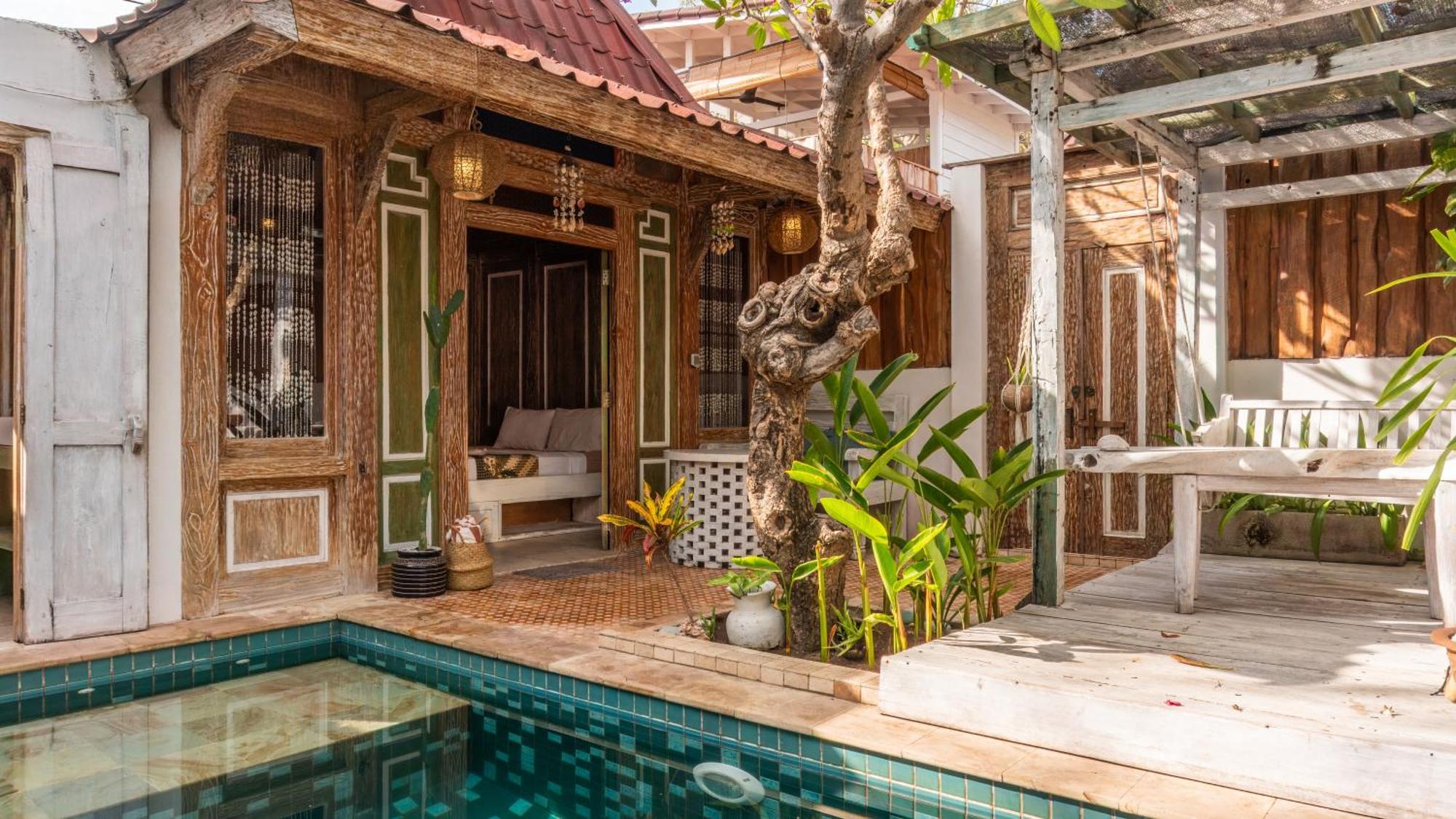 Jawa House Private Villas ギリ・トラワンガン エクステリア 写真